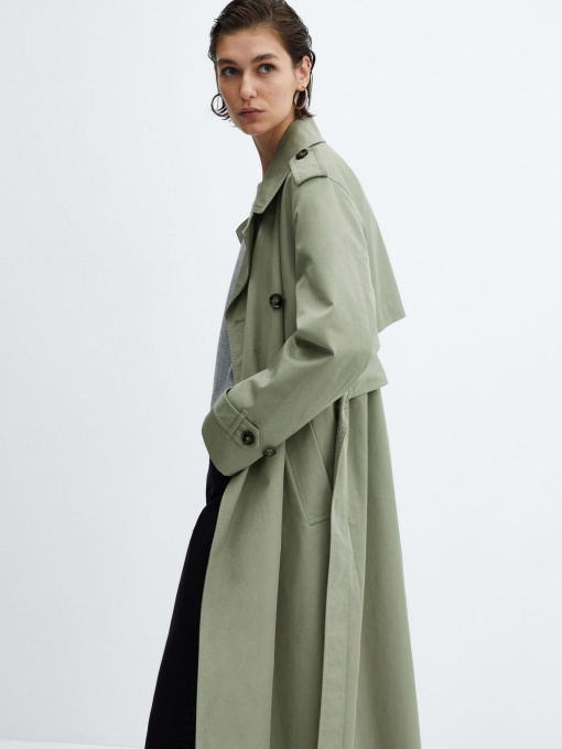 Пальта та плащі MANGO Angela модель 67094016_37 Фото
