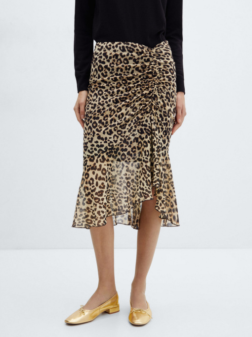 Юбки MANGO LEO модель 67084029_99 Фото