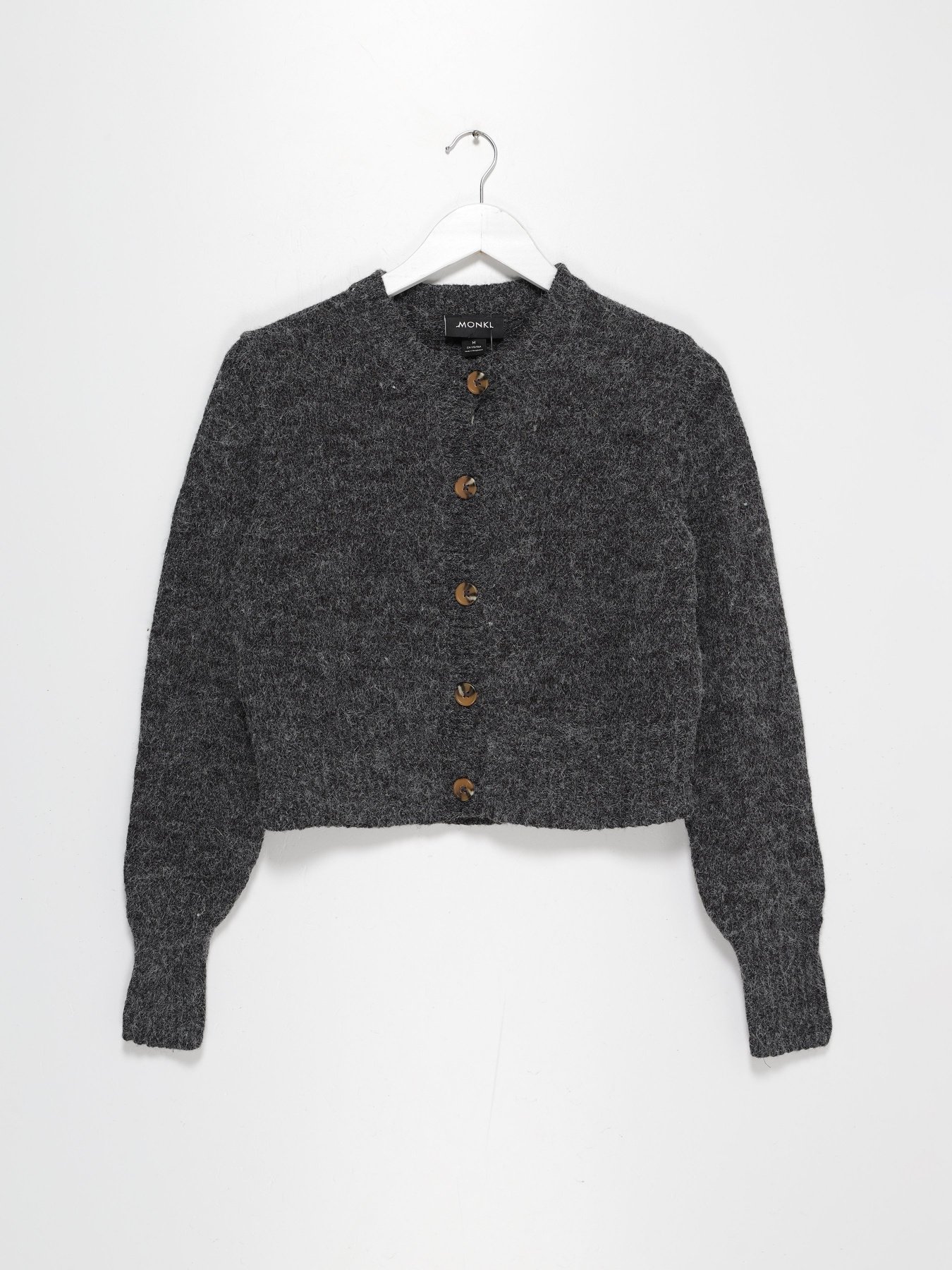 Свитры и кардиганы Monki модель 0693035_т.сірий комб. Фото