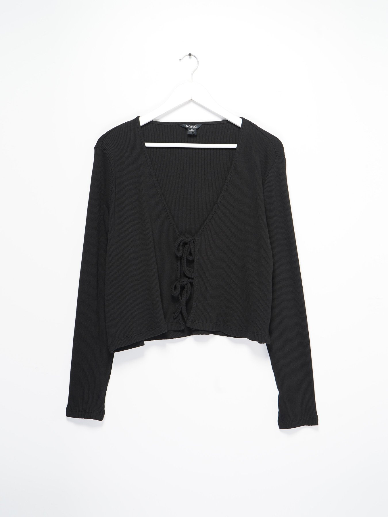 Свитры и кардиганы Monki модель 0749777_чорний Фото