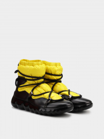 Ботинки и сапоги Moncler модель 12112091_жовтий з чорним Фото