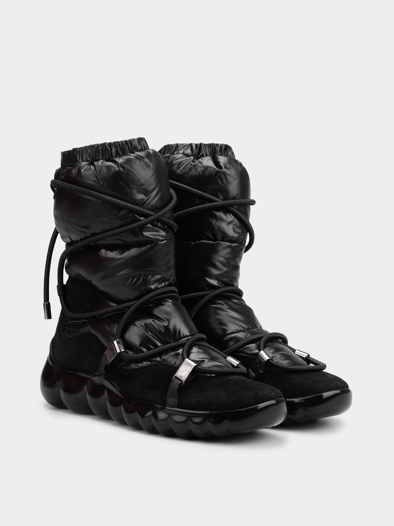 Ботинки и сапоги Moncler модель 1211210_чорний Ботинки и сапоги Moncler модель 1211210_чорний Фото