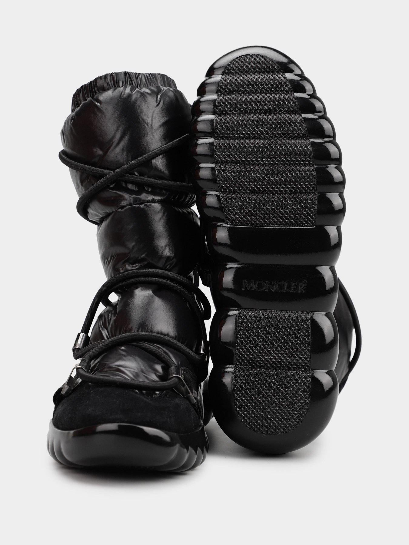 Ботинки и сапоги Moncler модель 1211210_чорний Ботинки и сапоги Moncler модель 1211210_чорний Фото