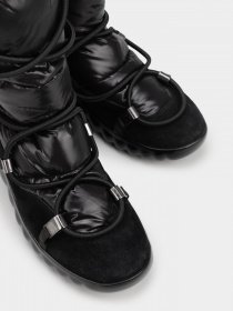 Ботинки и сапоги Moncler модель 1211210_чорний Фото