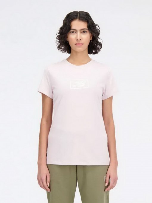 Футболки і поло New Balance Essentials Jersey Athletic Fit модель WT33515DMY Фото