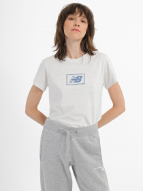Футболки и поло New Balance Essentials Jersey Athletic Fit модель WT33515SAH Фото