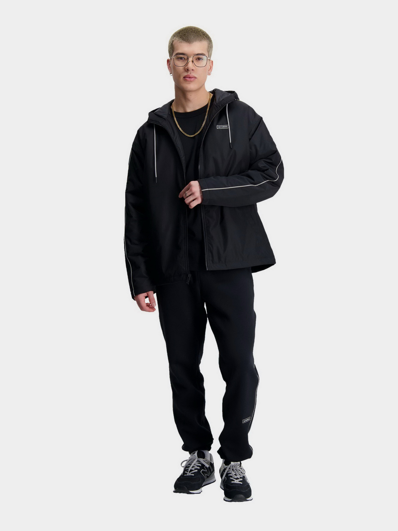 Куртки та дублянки New Balance Essentials Winter Padded модель MJ33537BK Фото