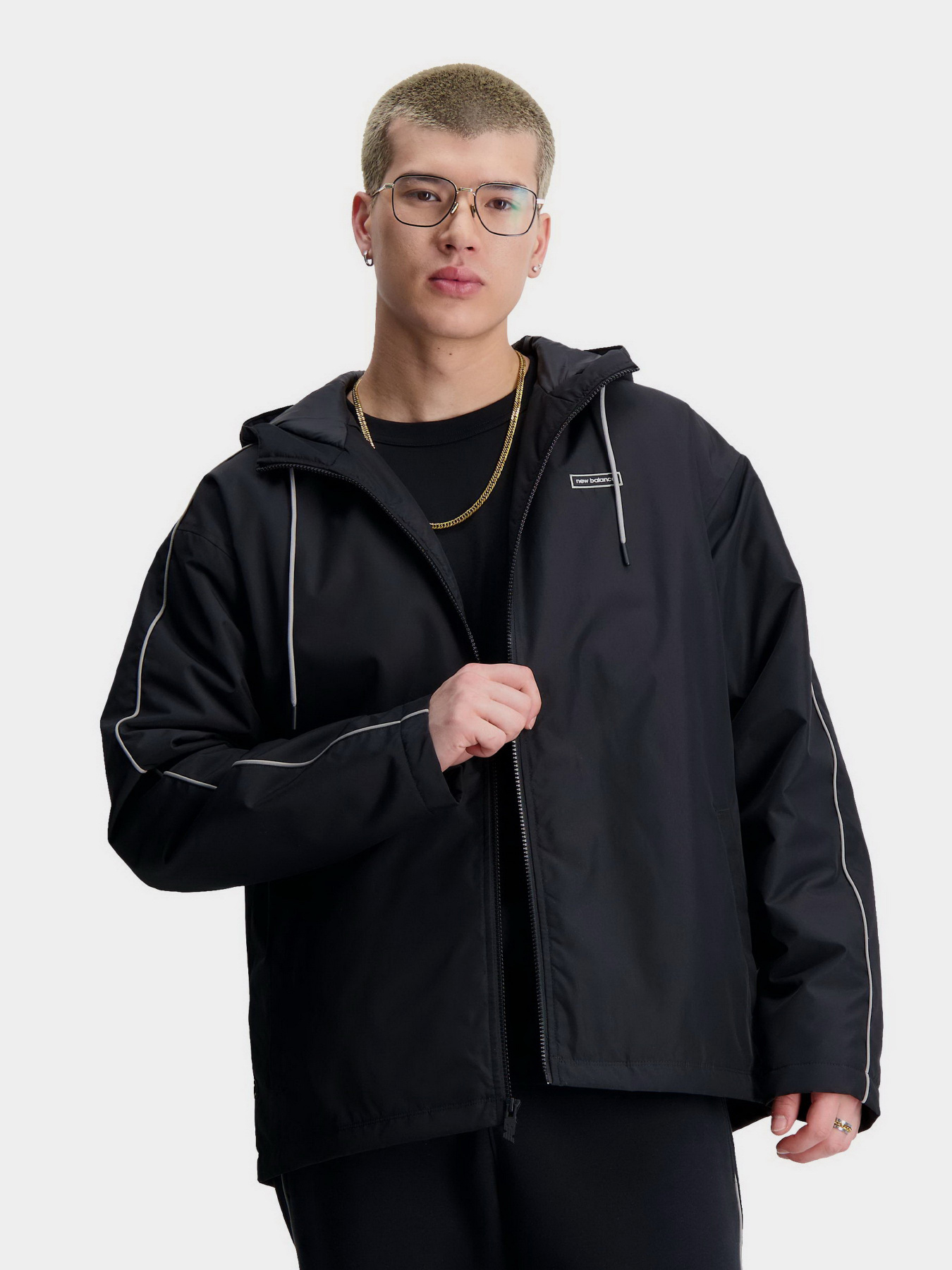 Куртки та дублянки New Balance Essentials Winter Padded модель MJ33537BK Фото