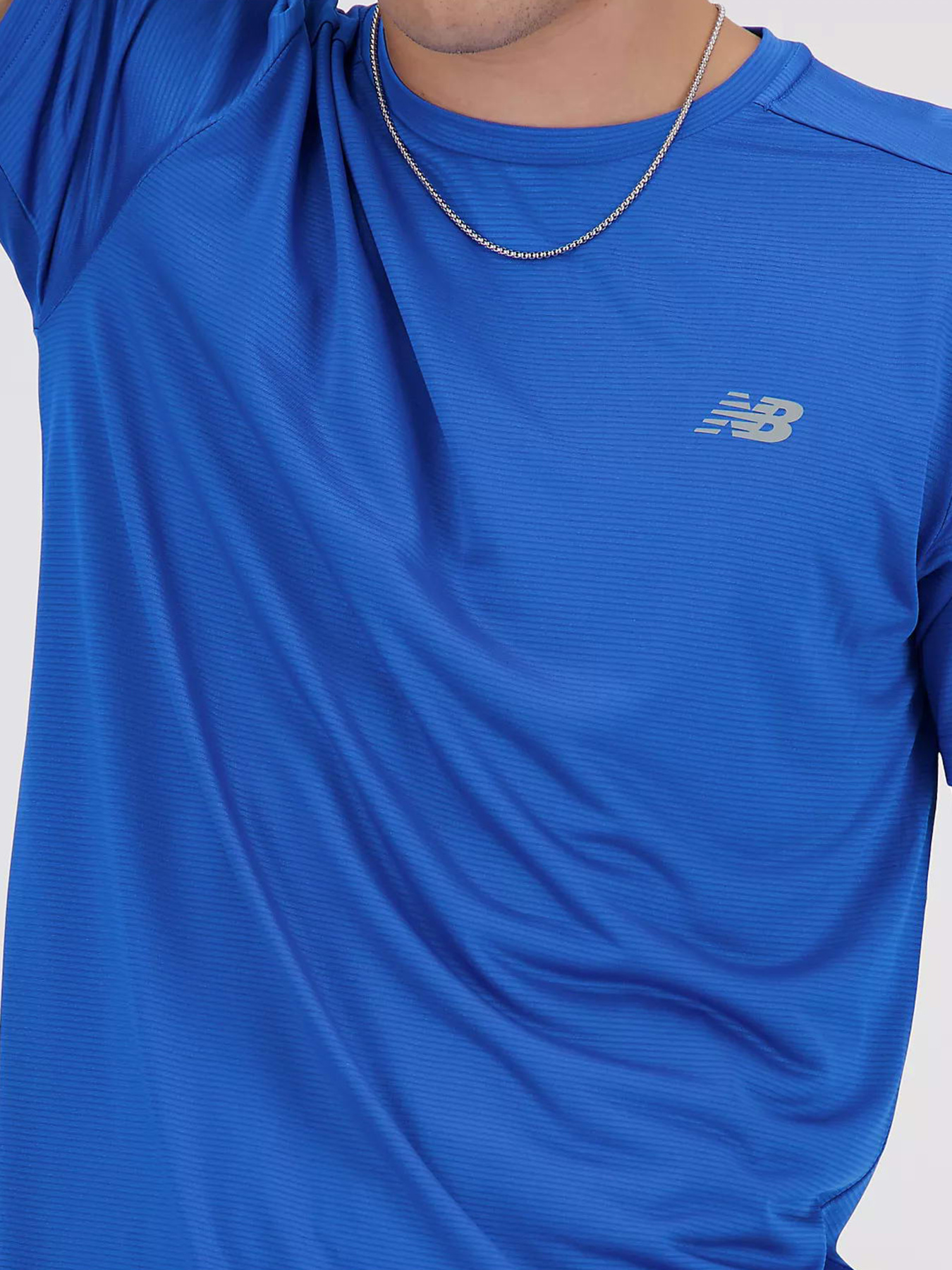 Футболки и поло New Balance PERFORMANCE модель MT41222BUL Футболки и поло New Balance PERFORMANCE модель MT41222BUL Фото