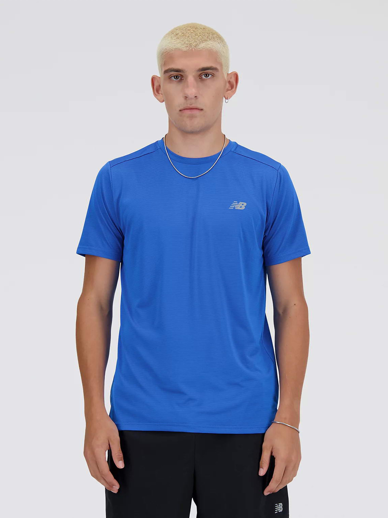 Футболки и поло New Balance PERFORMANCE модель MT41222BUL Футболки и поло New Balance PERFORMANCE модель MT41222BUL Фото