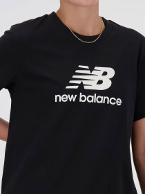 Футболки і поло New Balance STACKED LOGO модель WT41502BK Фото