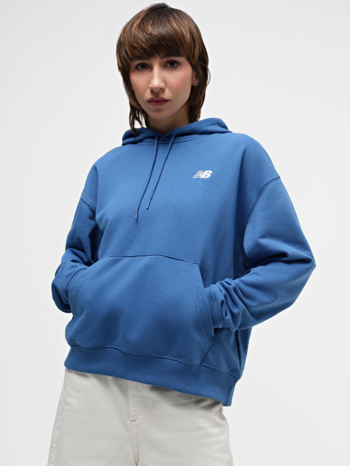 Худи и свитшоты New Balance SMALL LOGO модель WT41507BEU Фото