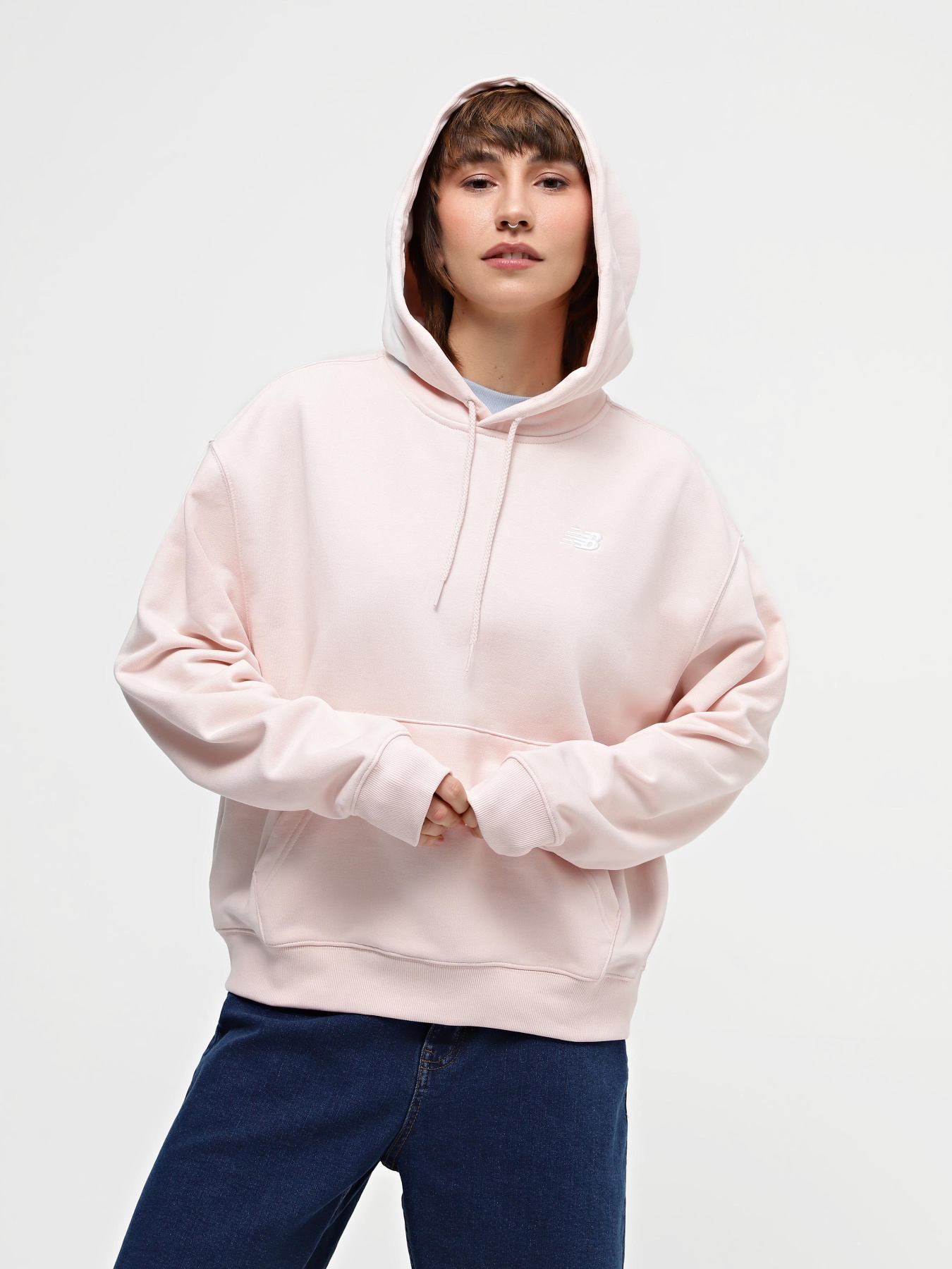 Худі та світшоти New Balance SMALL LOGO модель WT41507OUK Фото