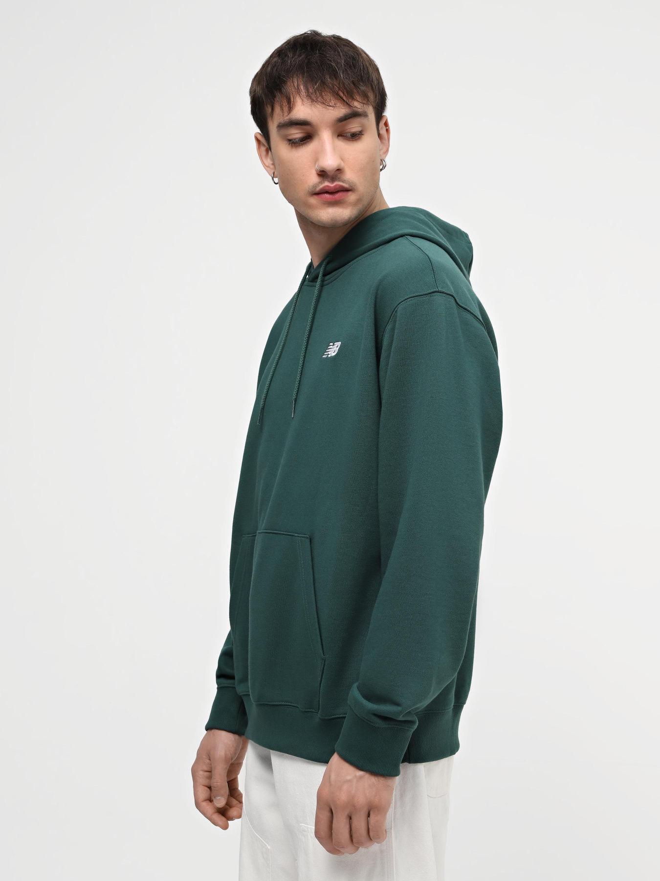 Худі та світшоти New Balance SMALL LOGO модель MT41508NWG Худі та світшоти New Balance SMALL LOGO модель MT41508NWG Фото