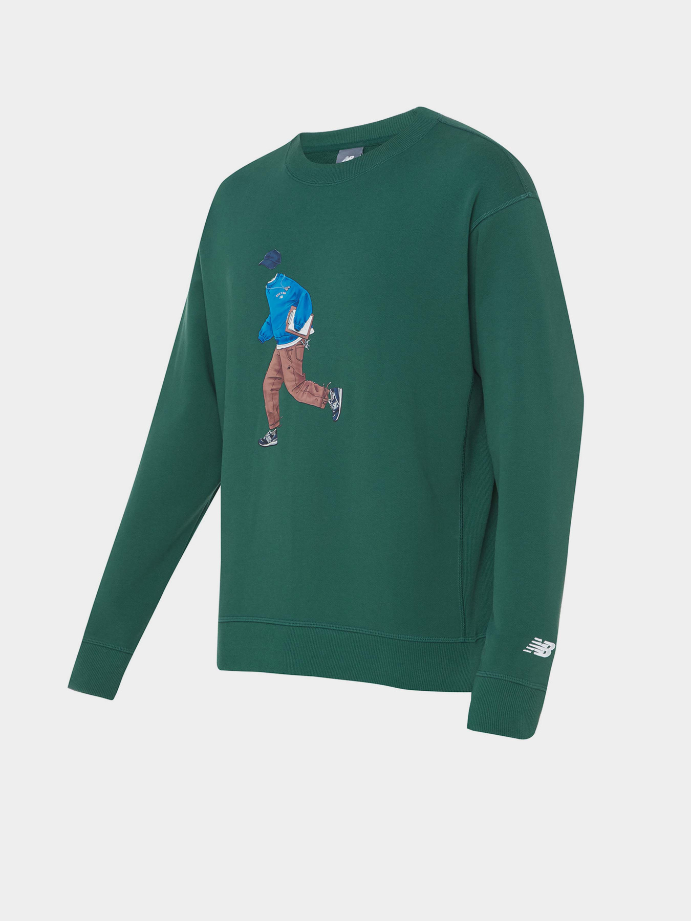 Худі та світшоти New Balance ATHLETICS GRAPHICS модель MT41538NWG Худі та світшоти New Balance ATHLETICS GRAPHICS модель MT41538NWG Фото