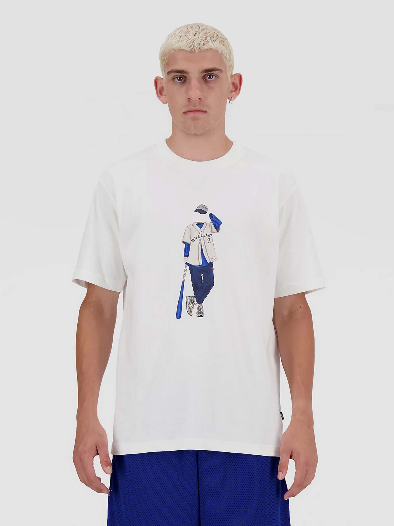 Футболки и поло New Balance ATHLETICS GRAPHICS модель MT41577SST Футболки и поло New Balance ATHLETICS GRAPHICS модель MT41577SST Фото