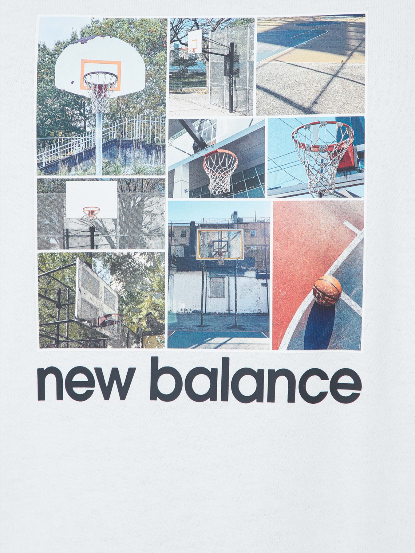 Футболки и поло New Balance HOOPS GRAPHIC модель MT41598SST Фото
