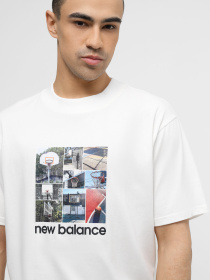 Футболки и поло New Balance HOOPS GRAPHIC модель MT41598SST Фото