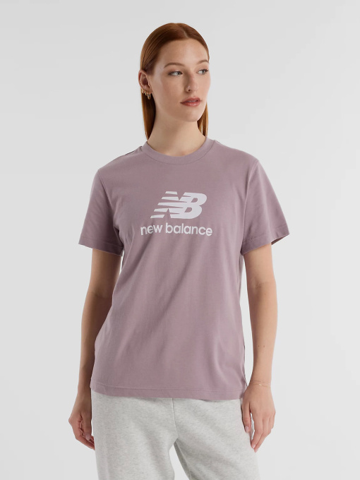 Футболки і поло New Balance SPORT ESSENTIALS JERSEY LOGO модель WT41502ICW Фото