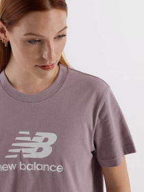 Футболки и поло New Balance SPORT ESSENTIALS JERSEY LOGO модель WT41502ICW Фото