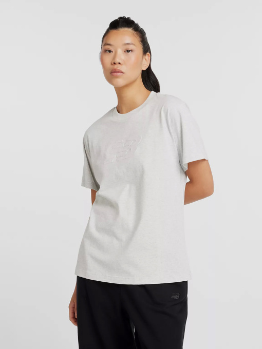 Футболки і поло New Balance EMBOSSED LOGO JERSEY модель WT43531AHH Фото