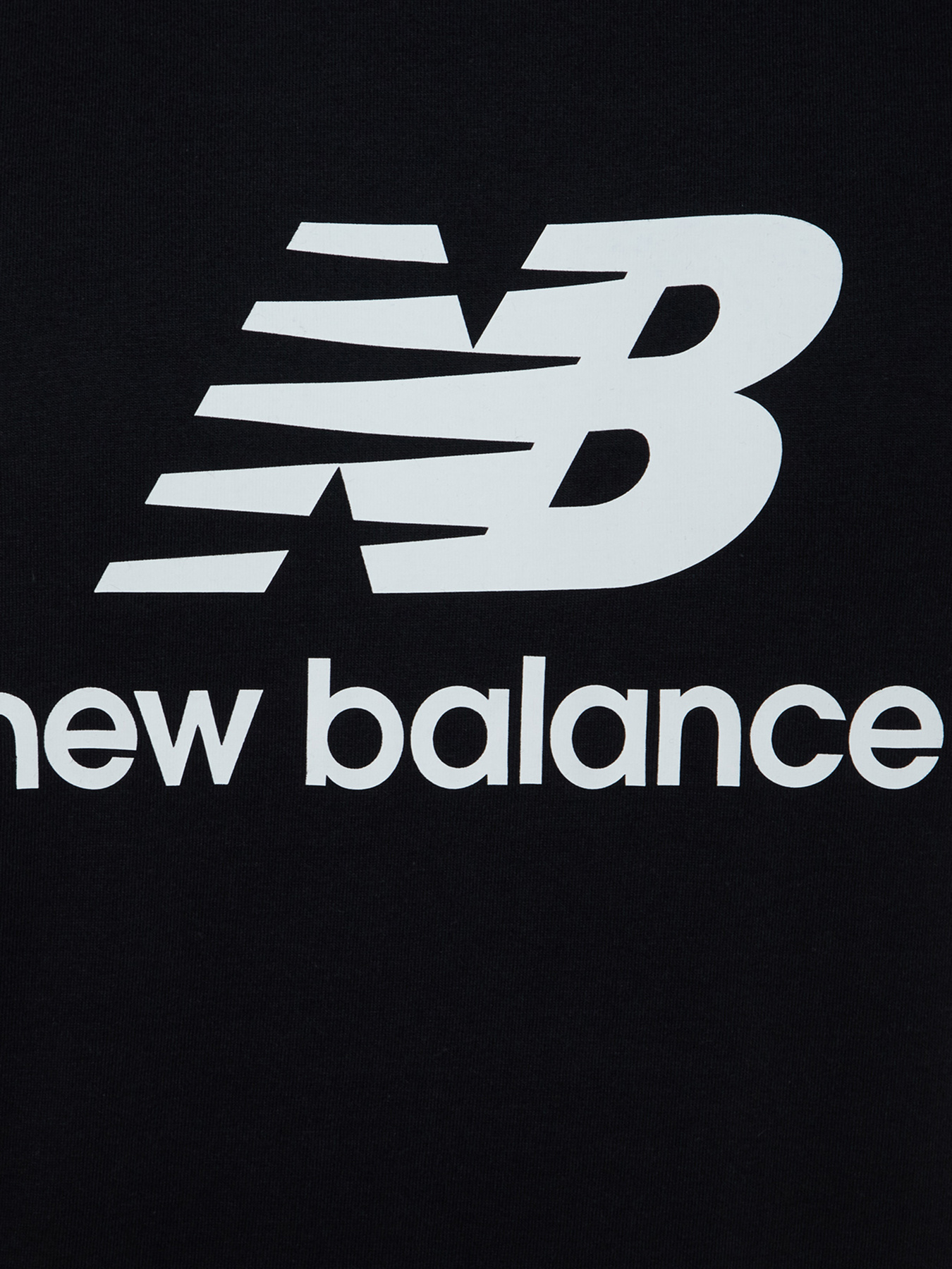 Футболки и поло New Balance STACKED LOGO модель MT41502BK Футболки и поло New Balance STACKED LOGO модель MT41502BK Фото