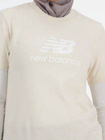 Футболки і поло New Balance ESSENTIALS STACKED модель WT41502LIN Фото