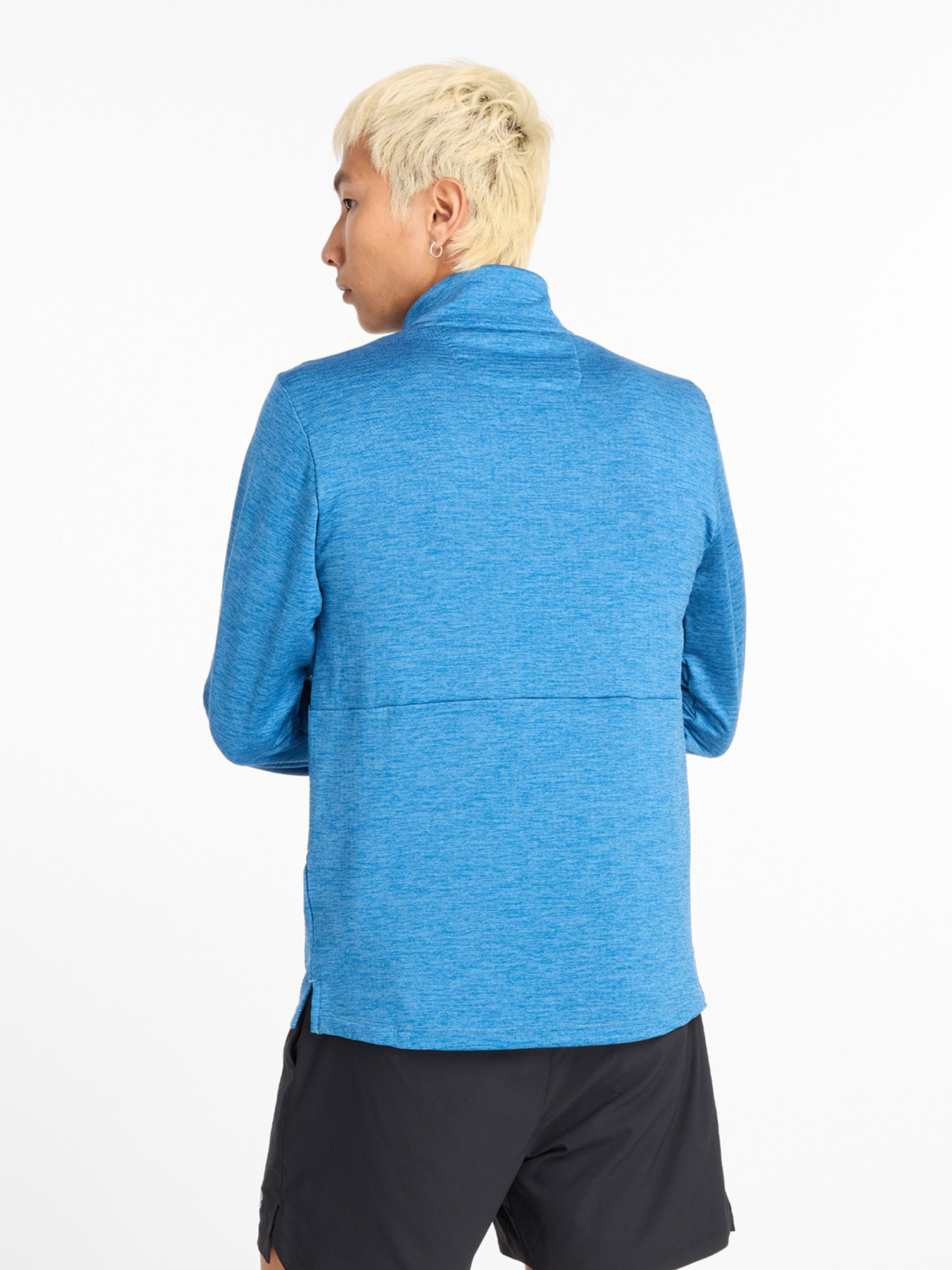 Худі та світшоти New Balance ATHLETICS HEAT GRID 1/2 ZIP модель MT43204HEB Худі та світшоти New Balance ATHLETICS HEAT GRID 1/2 ZIP модель MT43204HEB Фото