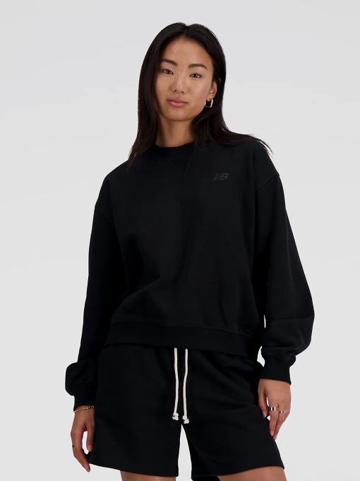 Худи и свитшоты New Balance ATHLETICS FRENCH TERRY модель WT41500BK Фото