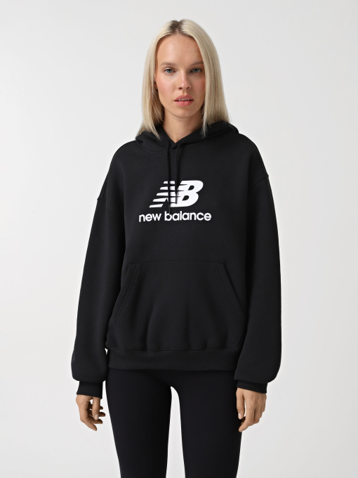 Худі та світшоти New Balance ESSENTIALS FLEECE модель WT41506BK Фото
