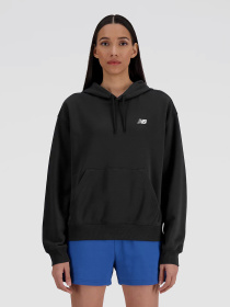 Худи и свитшоты New Balance ESSENTIALS FLEECE модель WT41510BK Фото