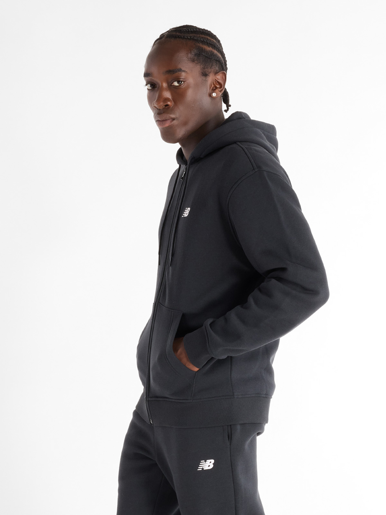 Худі та світшоти New Balance SPORT CORE FULL ZIP модель MJ43902BK Худі та світшоти New Balance SPORT CORE FULL ZIP модель MJ43902BK Фото