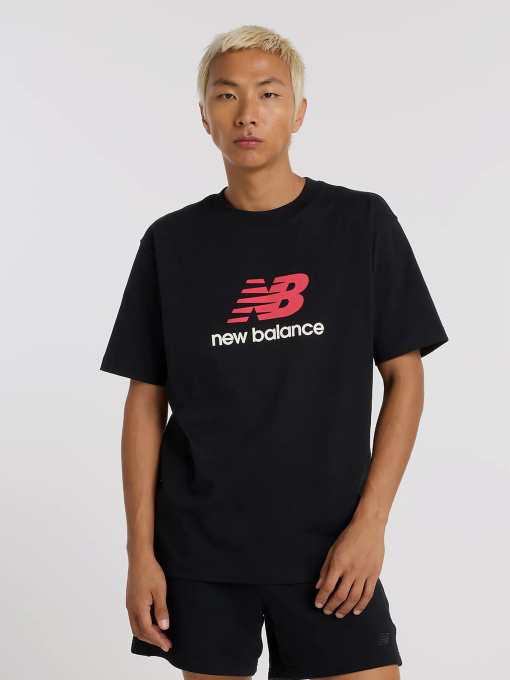Футболки и поло New Balance ATHLETICS LOGO модель MT51500BK Фото