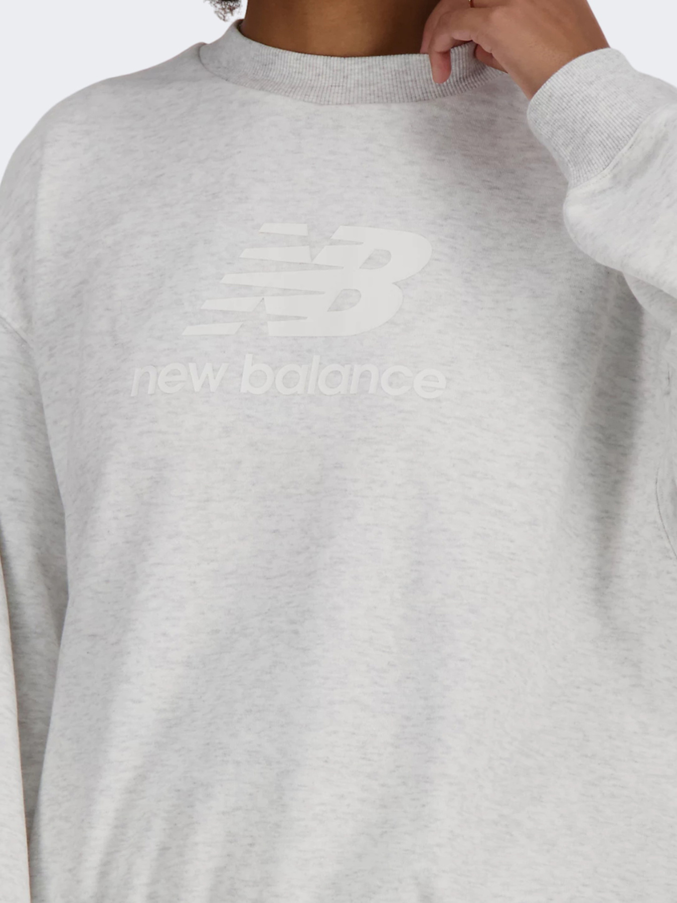 Худі та світшоти New Balance STACKED LOGO модель WT41503AHH Худі та світшоти New Balance STACKED LOGO модель WT41503AHH Фото