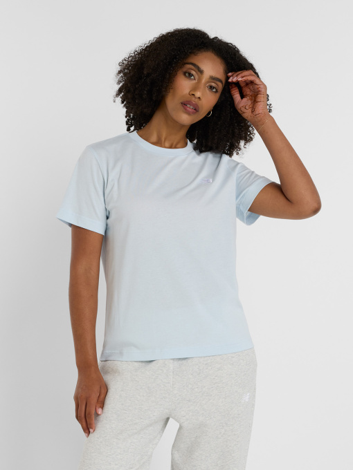 Футболки и поло New Balance SPORT ESSENTIALS JERSEY модель WT41509IB Фото
