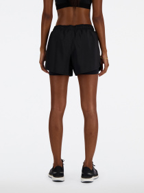 Шорти New Balance ESSENTIALS 2IN1 модель WS41225BK Фото