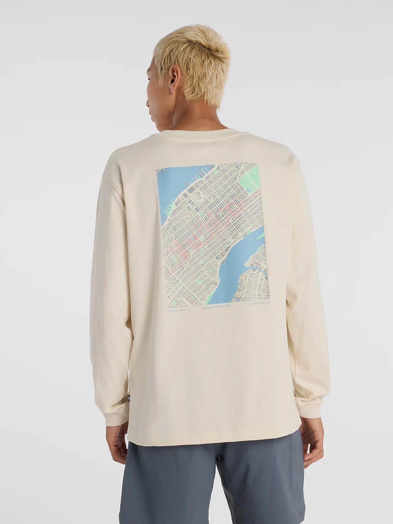 Худі та світшоти New Balance ATHLETICS RN MAP модель MT53917LIN Фото