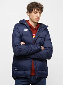 Куртки и дубленки New Balance Team Base модель MJ031540NV Фото