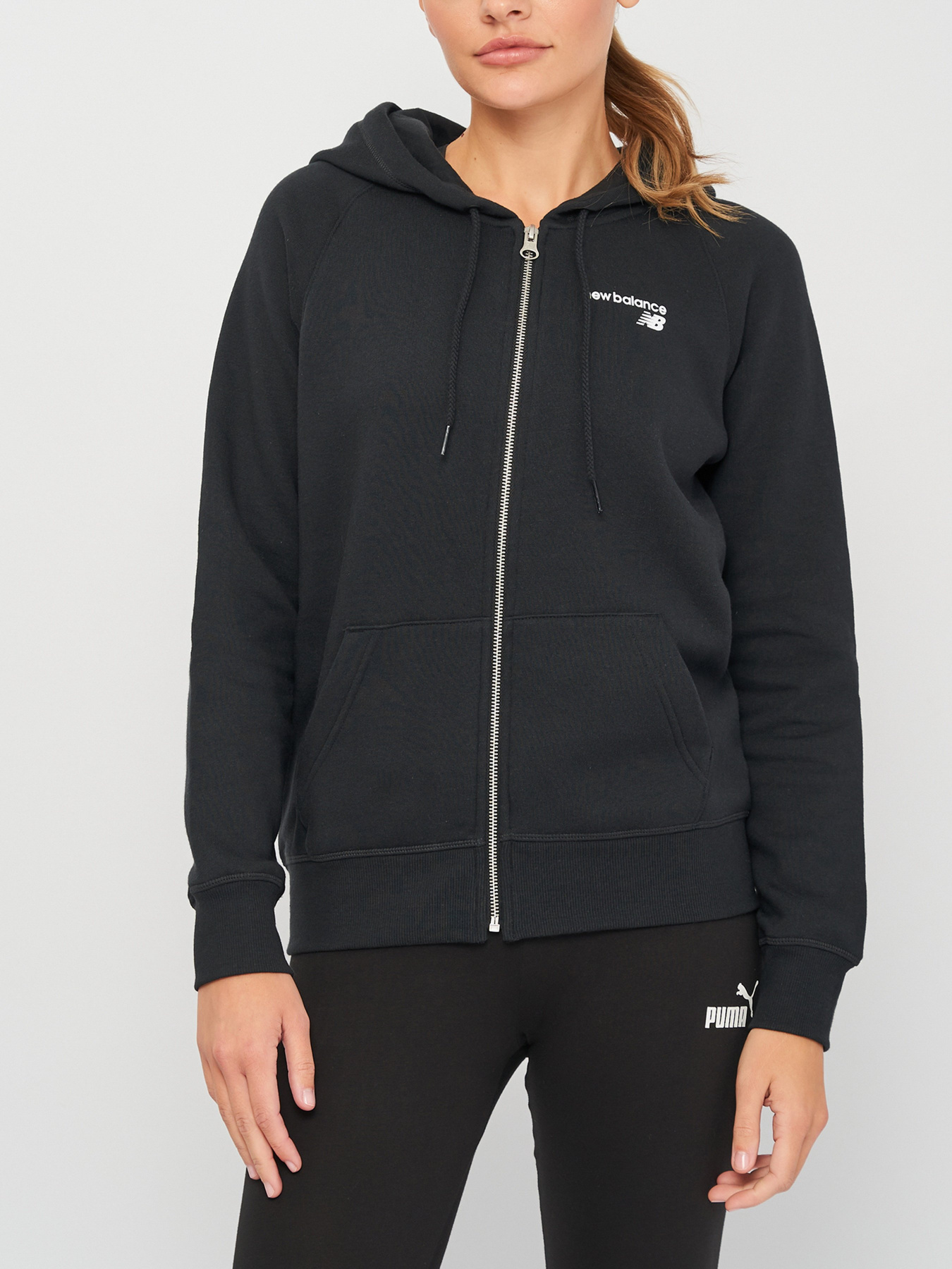 Худі та світшоти New Balance Classic CF Fashion FZ модель WJ03806BK Худі та світшоти New Balance Classic CF Fashion FZ модель WJ03806BK Фото