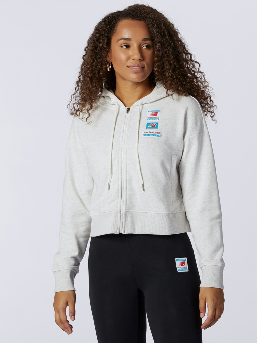 Худі та світшоти New Balance Essentials Field Day Full Zip модель WJ11503SAH Фото