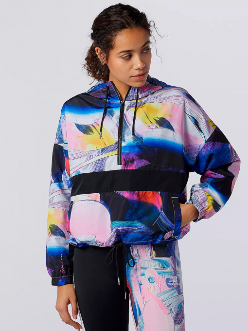 Куртки и дубленки New Balance Athletics модель WJ11537WHP Фото