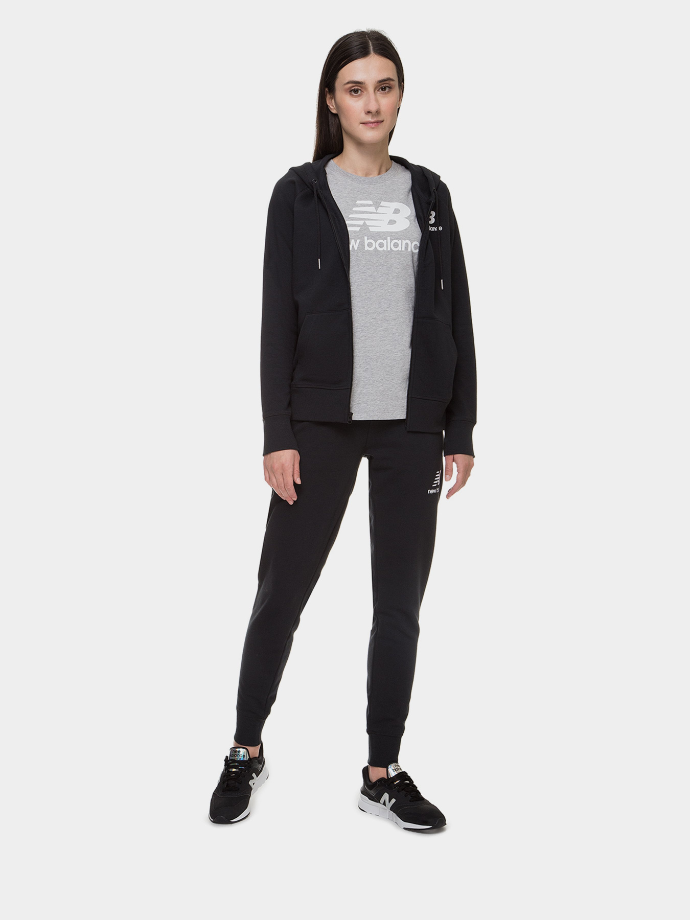 Штани New Balance Essentials модель WP03530BK Штани New Balance Essentials модель WP03530BK Фото