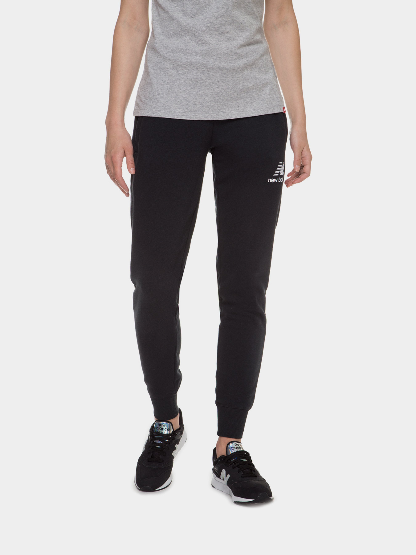 Штани New Balance Essentials модель WP03530BK Штани New Balance Essentials модель WP03530BK Фото