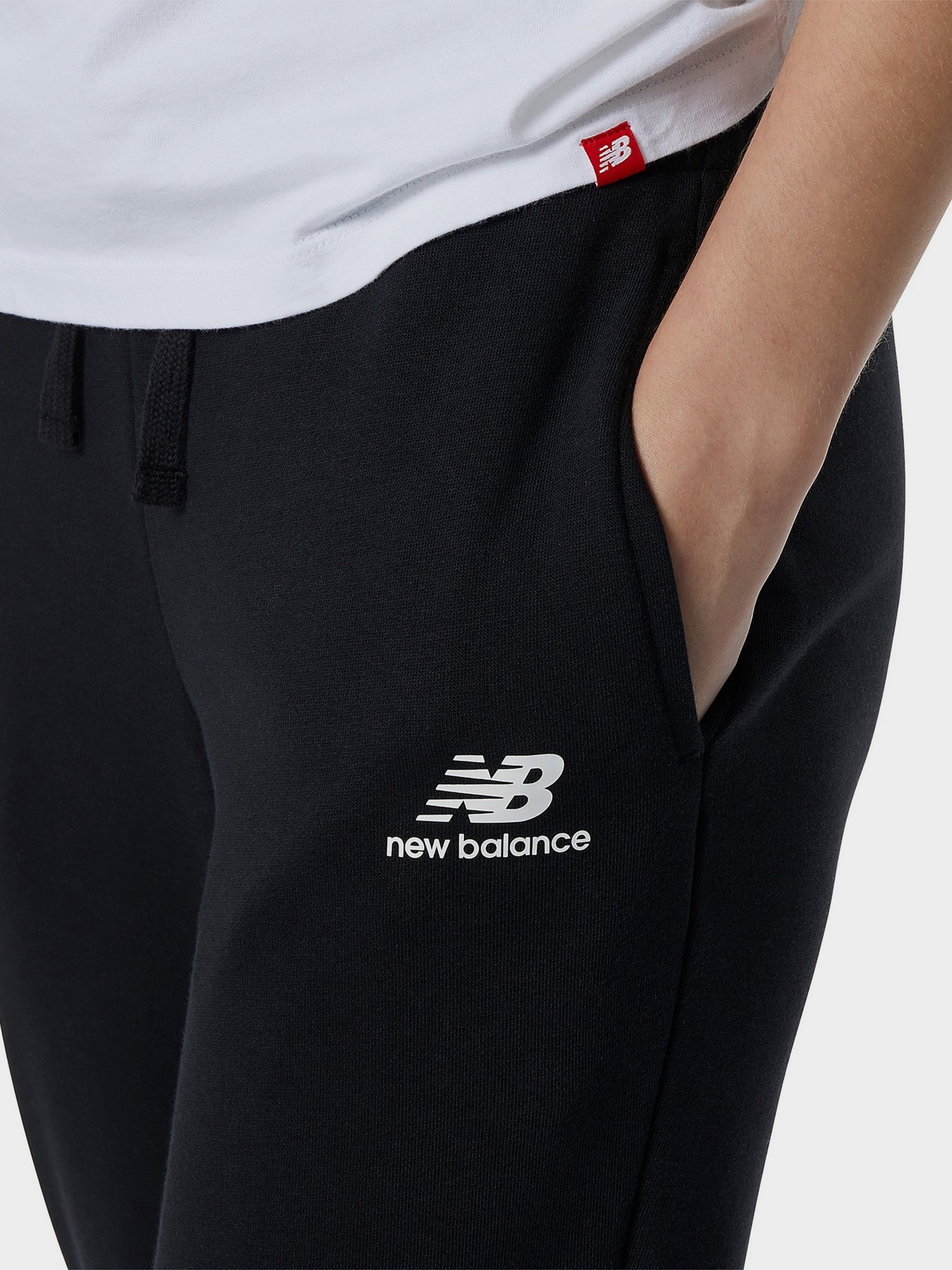Брюки New Balance Essentials Celebrate Fleece модель WP21508BK Фото