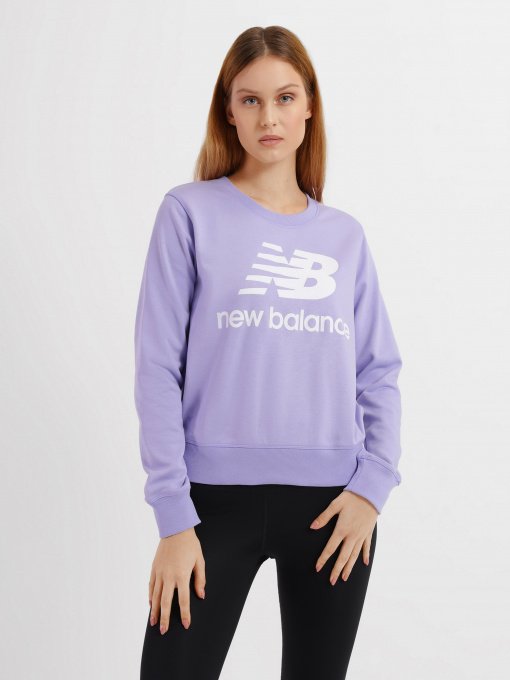Худи и свитшоты New Balance Essentials Crew модель WT03551VVO Фото