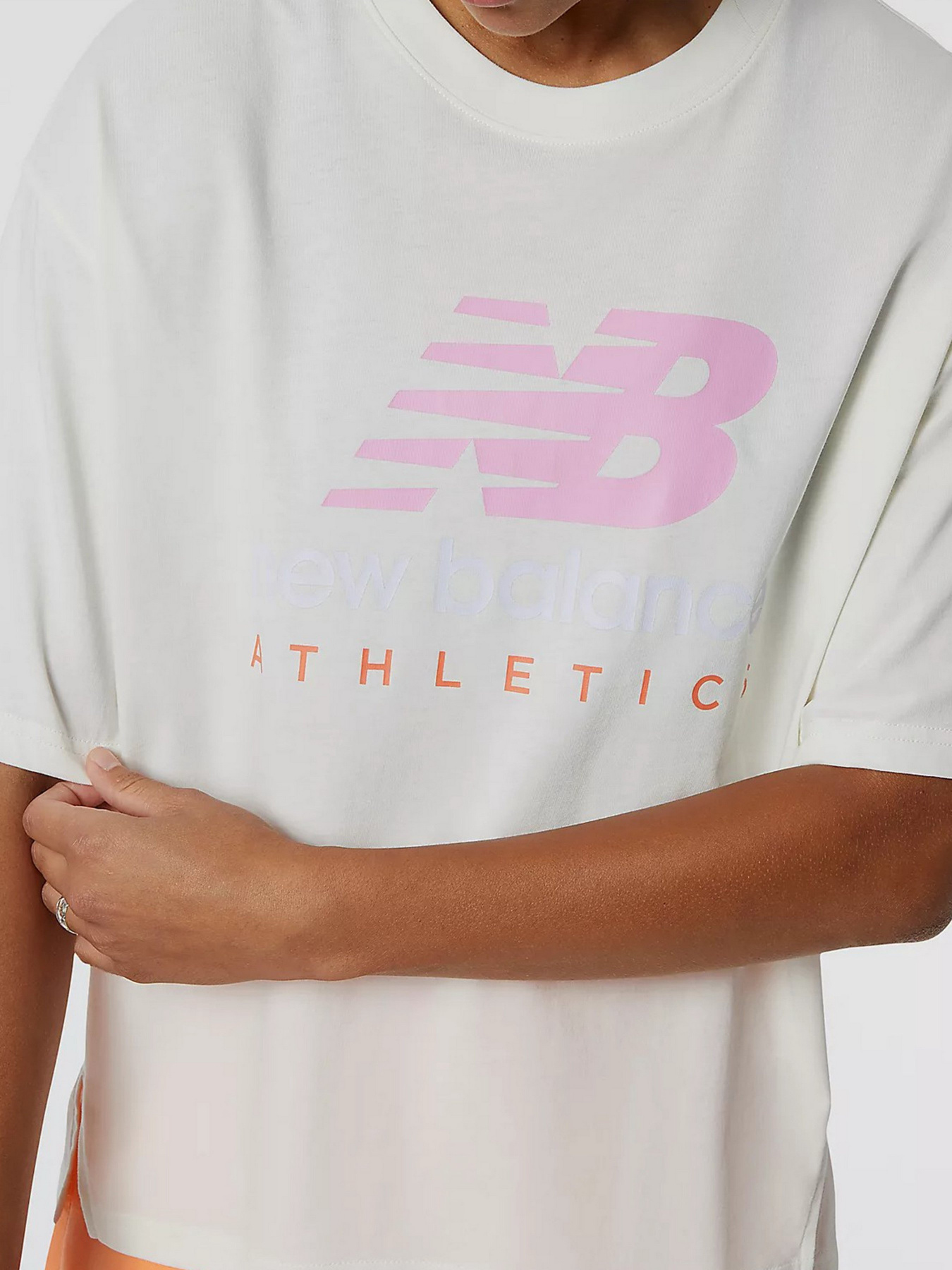 Футболки и поло New Balance Athletics Amplified модель WT21503SST Фото