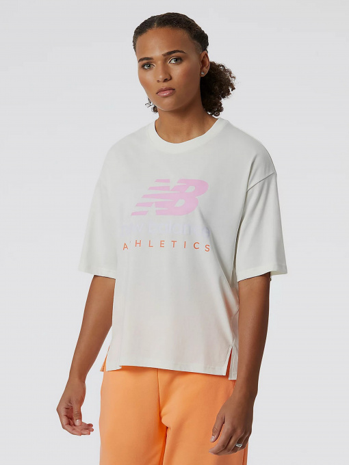 Футболки и поло New Balance Athletics Amplified модель WT21503SST Фото