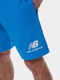 Шорти New Balance Essentials Stacked Logo модель MS03558SBU Фото