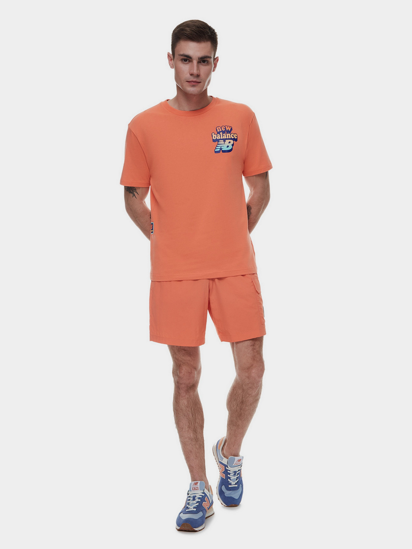 Шорти New Balance Athletics Day Tripper модель MS21551RCL Шорти New Balance Athletics Day Tripper модель MS21551RCL Фото