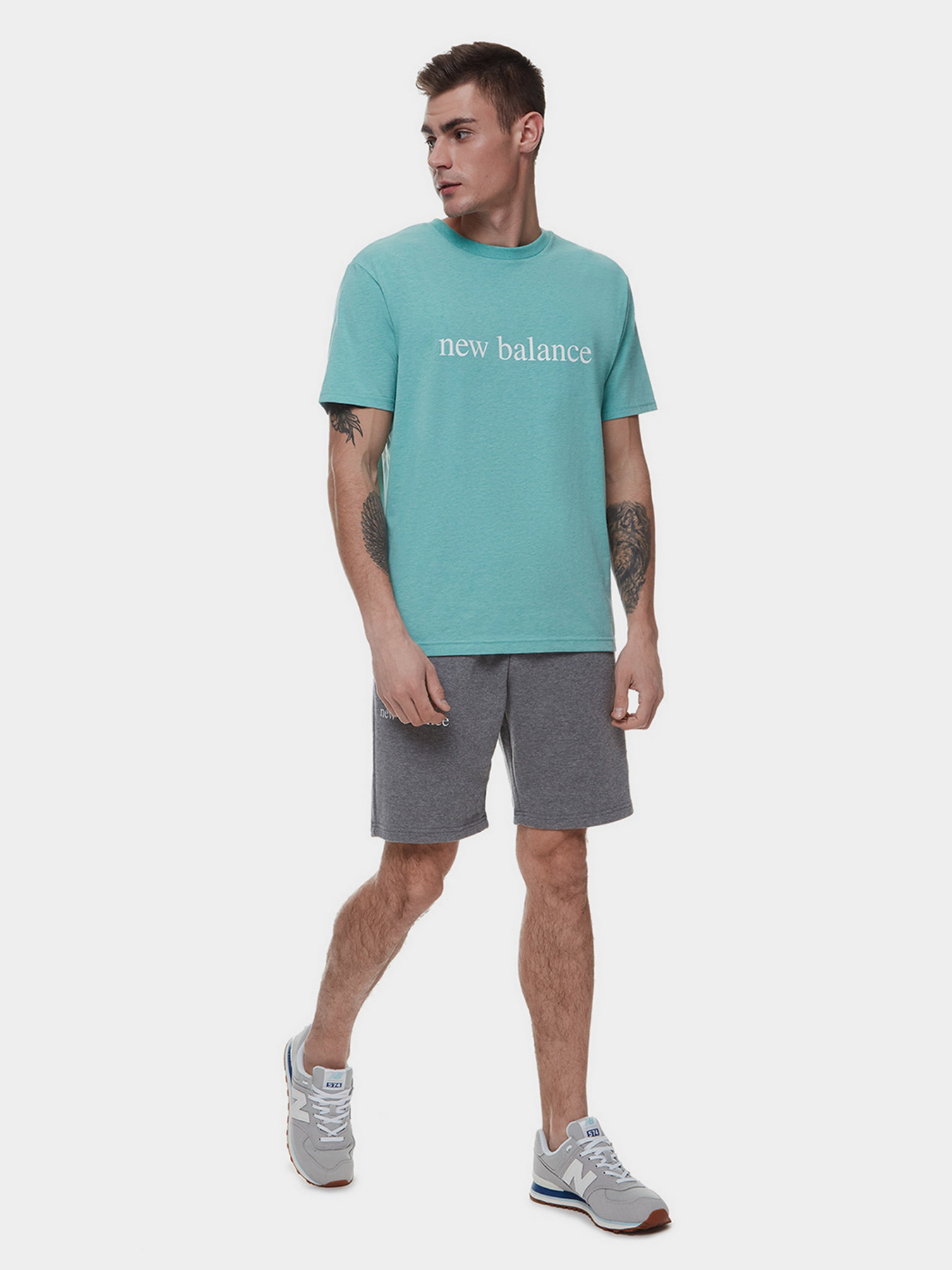 Шорти New Balance Essentials Pure Balance модель MS21552HC Шорти New Balance Essentials Pure Balance модель MS21552HC Фото